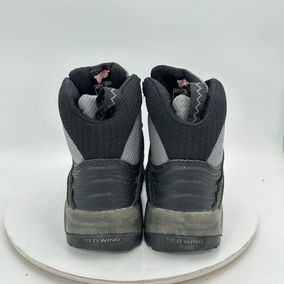 Red Wing 2344 Tradeswoman Women Size 8B Grey Leather Waterproof Safety Toe Boot - Picture 5 of 13